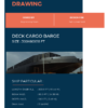 Design Drawing Deck Cargo Barge (300FT x 80FT x 18FT)
